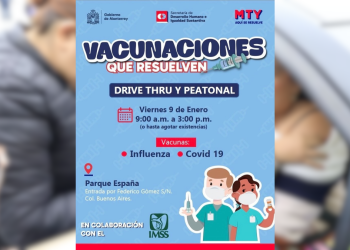 jornada-de-vacunación-vacunaciones-que-resuelven-parque españa-influenza-covid-19-9-de-enero-salud-Imss