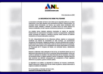 Alcaldes Denuncian Politización De La Seguridad En Nuevo León