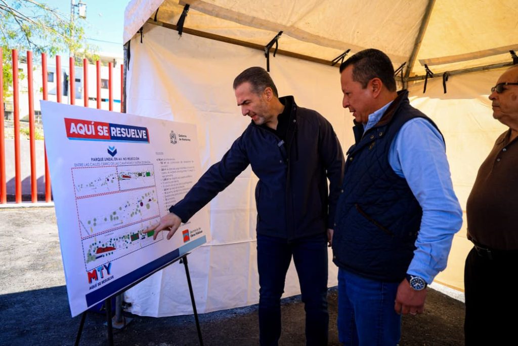 parque lineal - CRONICAS REGIAS parque-lineal-colonia-Genaro-Vázquez-entorno-seguro-áreas-verdes