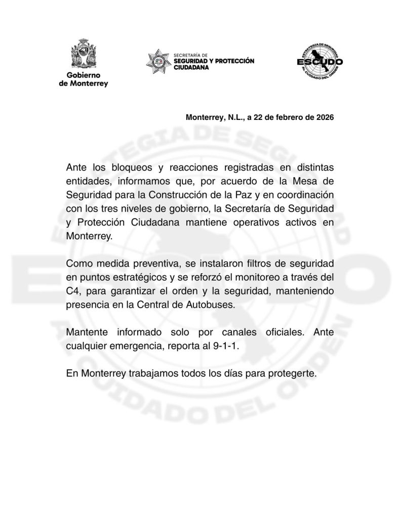 operativo-de-seguridad-Policía-de-Monterrey-cámaras-del-C4-estrategia-de-seguridad
