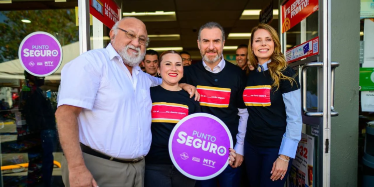 Puntos-Seguros-Monterrey-Escudo-Sendero-Seguro-DIF-Monterrey-Seguridad-Monterrey