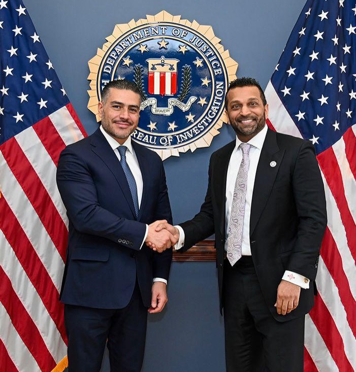 Harfuch-se-reúne-con-Kash-Patel-Omar-García-Harfuch-seguridad-binacional-cooperación-FBI