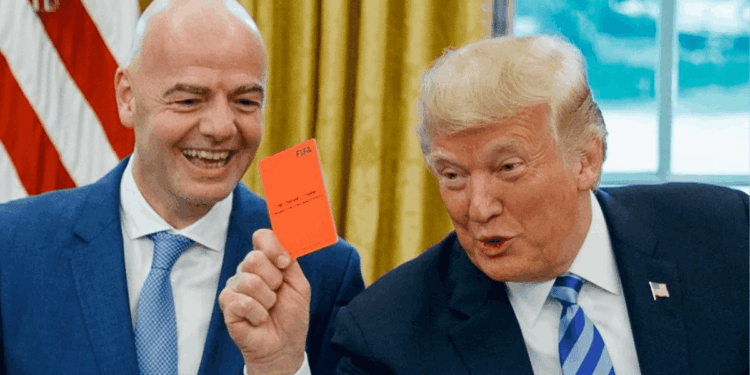 Trump interviene en la FIFA
